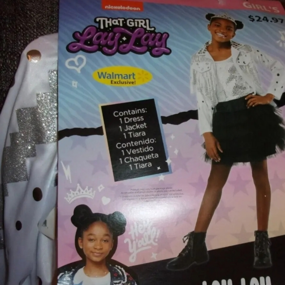 Brand new that girl lay lay costume medium 7-8